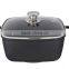 Die-casting aluminum ceramic non-stick cookware set with kitchen tools