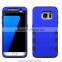 Popular dual layers protective tuff hybrid plastic case for Galaxy S7 edge
