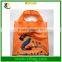 Wholesale Orange Color Sunflower Shape Foldable Shopping Bag