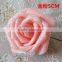 wedding decor foam rose head with long stem