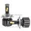 car led headlight bulbs H4 led high low beam super bright car led H4 led headlight