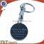 shopping keychain trolley coin holder with your own logo