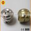 Golden custom small jingle bell metal bell china supplier