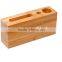 Hand Made Bamboo Pen Holder,office Multifunctional Stationery Stand, Cellphone Holder