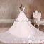 Xinyuyuan Real Sample cathedral royal train bridal love forever wedding dress CYW-010