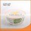 High output clear square glass food container with lid used in kitchen