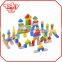 100PCS Children / Kids Square Brain Natural Craft Wooden Building Game Brick Block Toys