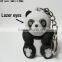 panda shape pvc 3d keychain, custom cute panda shape pvc 3d keychain, oem PVC soft keychain in Shenzhen