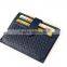 China  express special leather money clip credit card holder