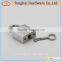 Wholesale factory price fashion metal bag lock ,handbag accessories with key