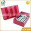 Printed ODM Rectangle Shape Spot Color Printing Hat Underwear Paper Lingerie Packaging Box