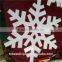 Customized size snow flakes, acrylic snowflake decorations for Chirstmas decoration