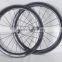 Chinese OEM 700C 21/25mm x 50mm carbon road bike tulubar wheels/rim, super light 21/25mm carbon road bike tulubar wheelset/rim
