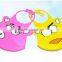 2016 Hot Sale Reborn Full Baby Bib Silicone with Cute Design