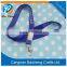 Bulk Business back stick PU Leather ID Credit Place Card Holders with strings for hang/neck string for credit card holder