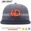 Acrylic and Wool Pprinted Brim 3D Puff Embroidery Snap Back Cap