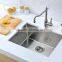 Handmade Single Bowl Stainless Steel Kitchen Sink with cUPC Approval