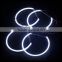 White COB 105 LED Angel Eye Halo Ring Light For BMW E46 E39 E38