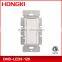 ETL, CETL 120V single pole three way decorator 700W light incandescent CFL LED dimmer switch
