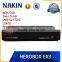 Genuine linux Herobox EX3 HD two tuner satellite receiver with wifi
