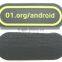 PVC embroidery hook name badge