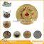 Promotion custom Antique bronze/Antique silver metal souvenir challenge coin