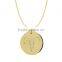 925 Silver/Brass Pandents Rose Gold/Yellow/Silver Plated with Genuine Crystal Customize Design 'Horoscope' for 'Aries'