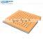 wooden perforation wall acoustic panel ceiling solution