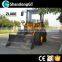 Wheel loader ZL08E, 0.8t payload, 4WD, 20KW, mechanical control