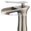 New Design Waterfall Chrome Single Handle Basin Faucet