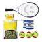 OEM Production Tennis Kit for Kids with 1 Tennis Backpack, 3 Tennis Balls for Kids And 2 Wristbands 1 junior Tennis Racket