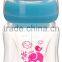 Streamline design easy grip can be with handle baby bottle 6oz 180ml