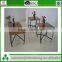 3 group cheap metal frame wooden or glass top coffee table