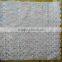 T/C CREAM BORDER ALLOVER EMBROIDERY FABRIC 42"/43"