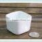 ceramic mini colorfull square flower pot in square design