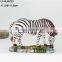 Polyresin zebra statues garden decoration for sale