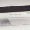 C609A Liansheng Original Glass Coffee Table With Stainless Steel Tube Table Leg