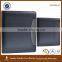 China supplier L shape metal6 ring binder leather file folder,conference folder