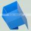 collapsible small corrugated plastic storage box