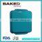 carbon steel square rectangular roast baking pan with silicone handle