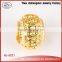 Handmade European DIY Gold Beaded Spacer Beads for Jewelry Bracelet