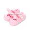 Fashion pink rabbit baby shoe wholesale knitted shoe for baby