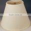 high end replaceable off-white barrel lamp shade with handmade pleated fabric for crystal table lamp /polyresin table lamp