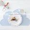 Silicone Non-slip Cloud Shape Kids Placemat Dinnerware Table Mat / kids meal mat placemat eat mat