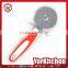 100% Food Grade New design TPR handle stainless steel pizza cutter wheel