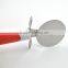 FDA LFGB Grade PP+TPR Handle plastic blade pizza cutter wheel pizza spatula