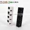 High quality usb2.0 4 por hub with individual switch and LED light