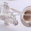 trumpet silver brass material body