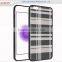 tpu+pc white and black cheque pattern frosted back cover for huawei G716 Y325 B199