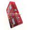 colorful SGS approved candy tin box,big capacity vintage tin box,rectangular metal box factory
